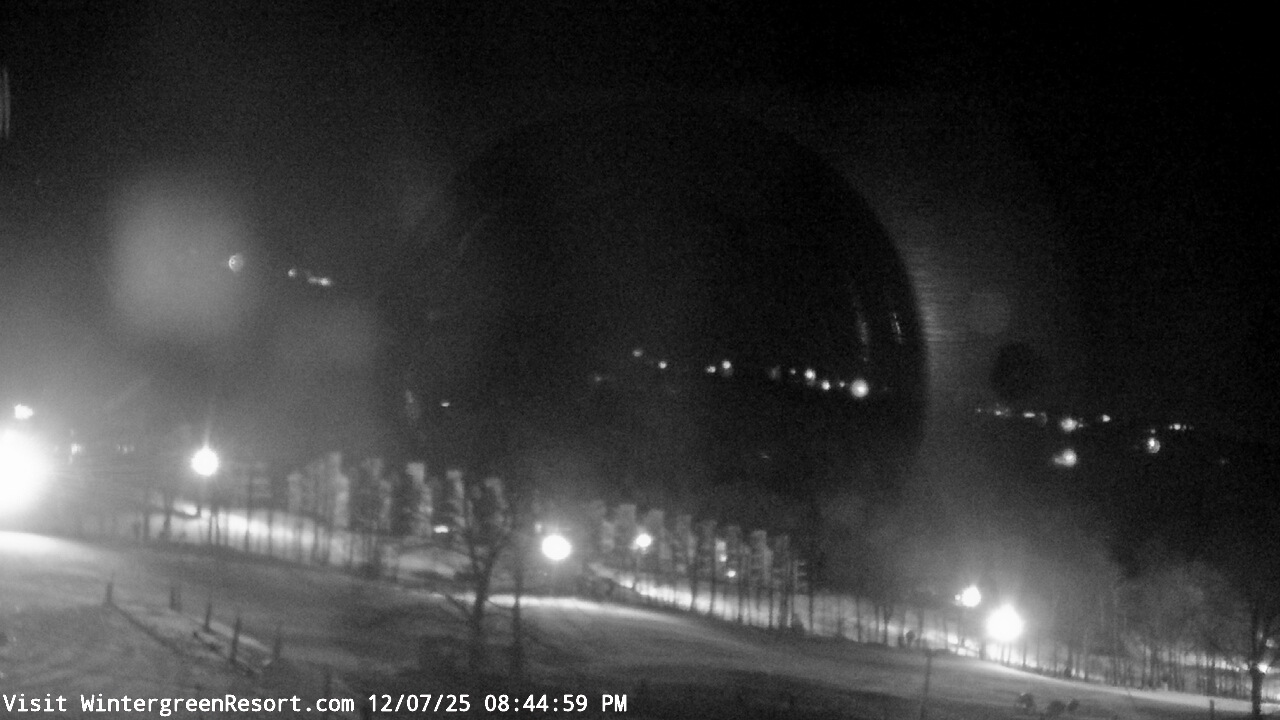 Thumbnail for current weather camera view from Wintergreen Mtn. at 3600 ft. elev. in Roseland, Virginia