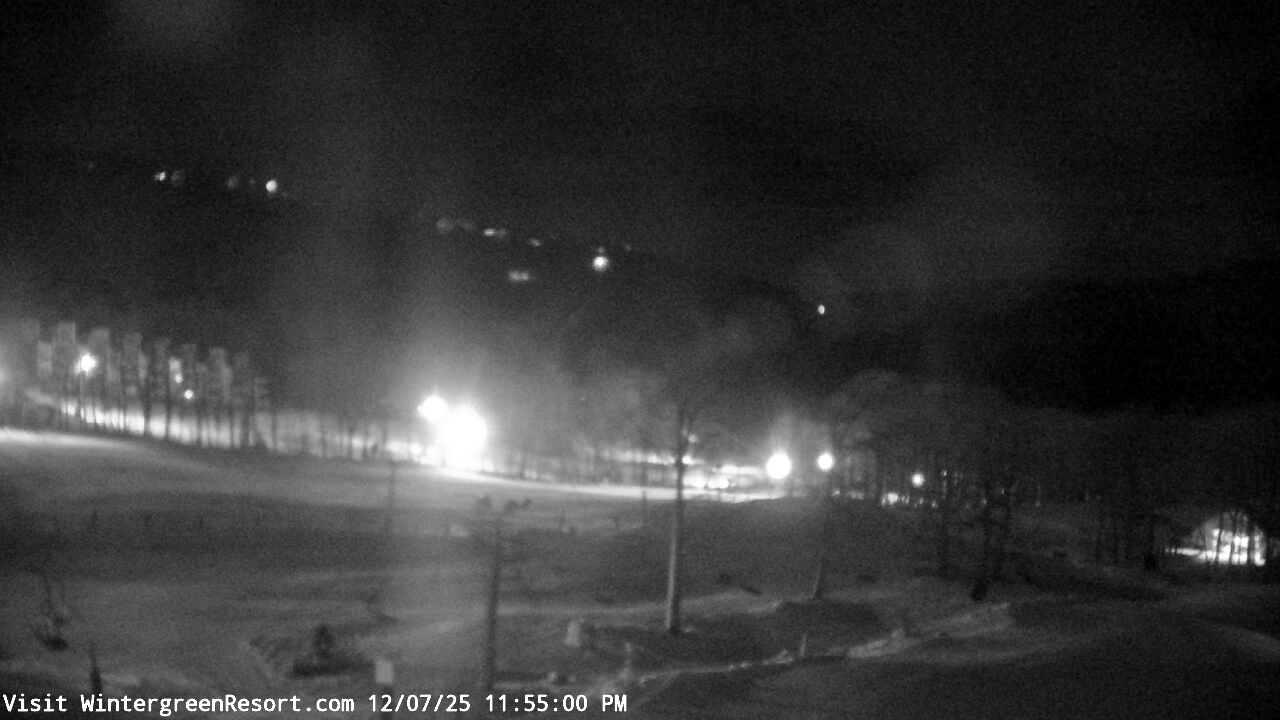 Thumbnail for current weather camera view from Wintergreen Mtn. at 3600 ft. elev. in Roseland, Virginia