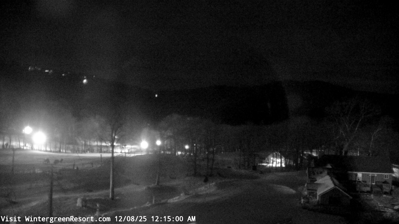 Thumbnail for current weather camera view from Wintergreen Mtn. at 3600 ft. elev. in Roseland, Virginia