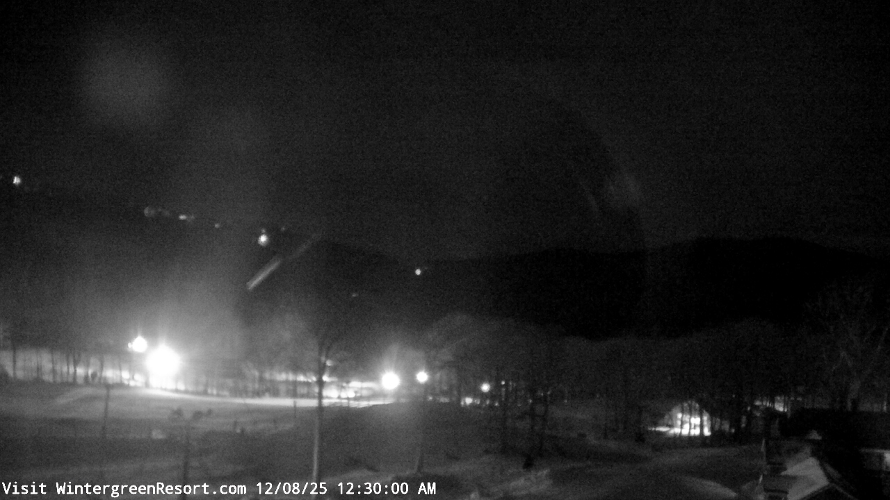 Thumbnail for current weather camera view from Wintergreen Mtn. at 3600 ft. elev. in Roseland, Virginia