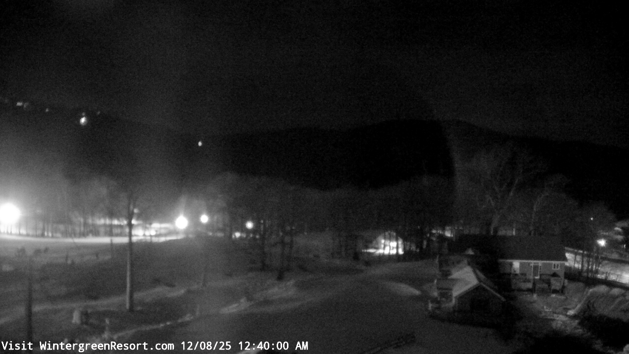Thumbnail for current weather camera view from Wintergreen Mtn. at 3600 ft. elev. in Roseland, Virginia