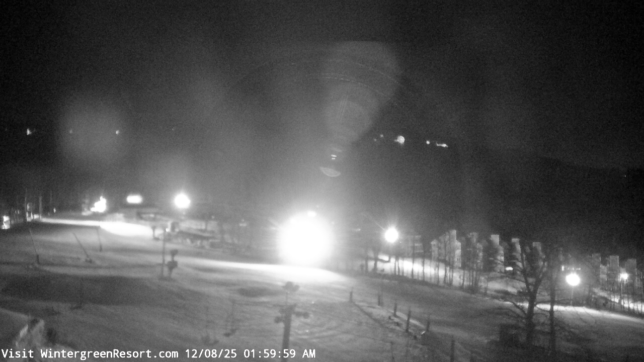 Thumbnail for current weather camera view from Wintergreen Mtn. at 3600 ft. elev. in Roseland, Virginia