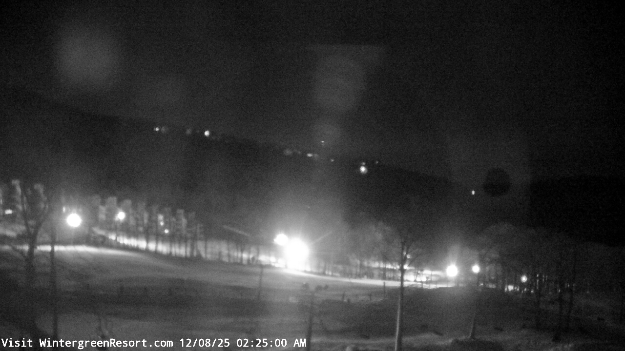 Thumbnail for current weather camera view from Wintergreen Mtn. at 3600 ft. elev. in Roseland, Virginia