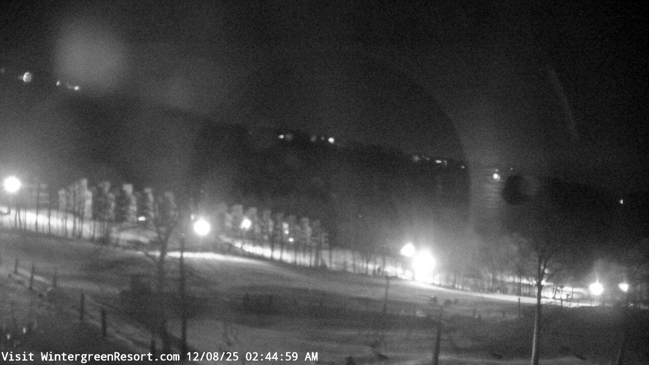 Thumbnail for current weather camera view from Wintergreen Mtn. at 3600 ft. elev. in Roseland, Virginia