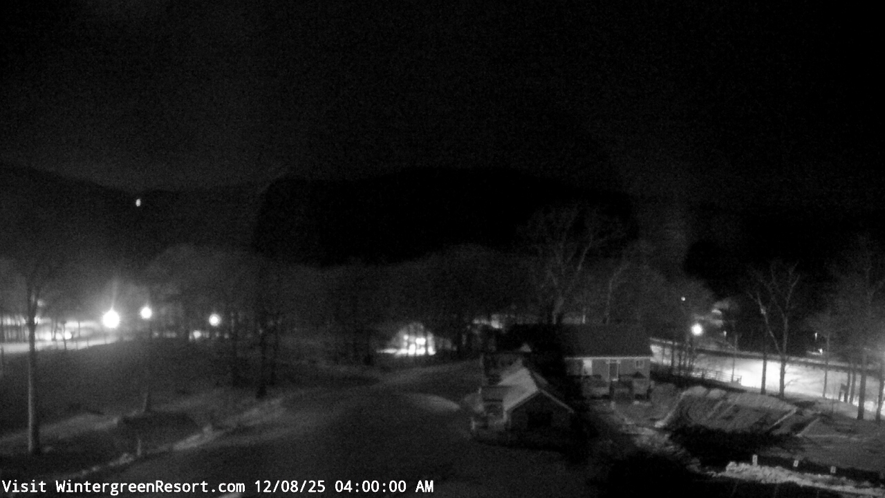 Thumbnail for current weather camera view from Wintergreen Mtn. at 3600 ft. elev. in Roseland, Virginia