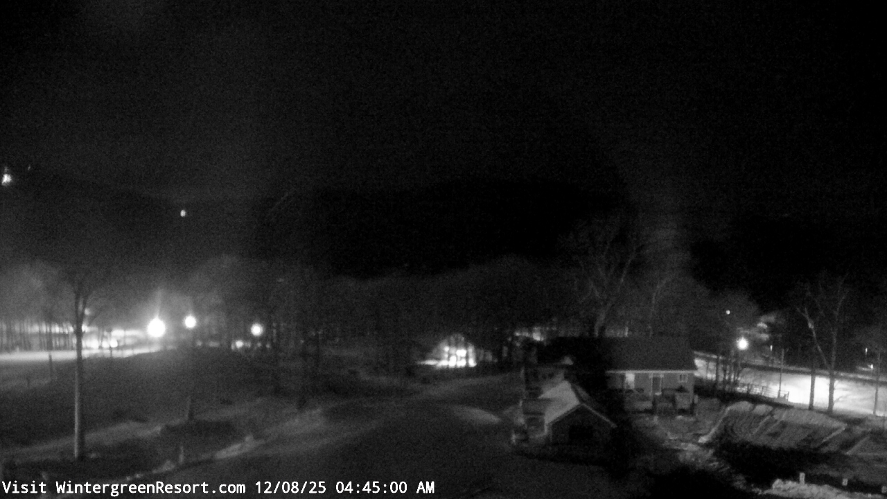 Thumbnail for current weather camera view from Wintergreen Mtn. at 3600 ft. elev. in Roseland, Virginia