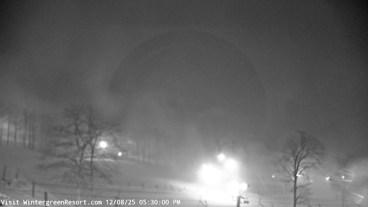 Thumbnail for current weather camera view from Wintergreen Mtn. at 3600 ft. elev. in Roseland, Virginia