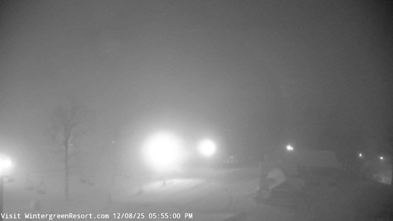 Thumbnail for current weather camera view from Wintergreen Mtn. at 3600 ft. elev. in Roseland, Virginia