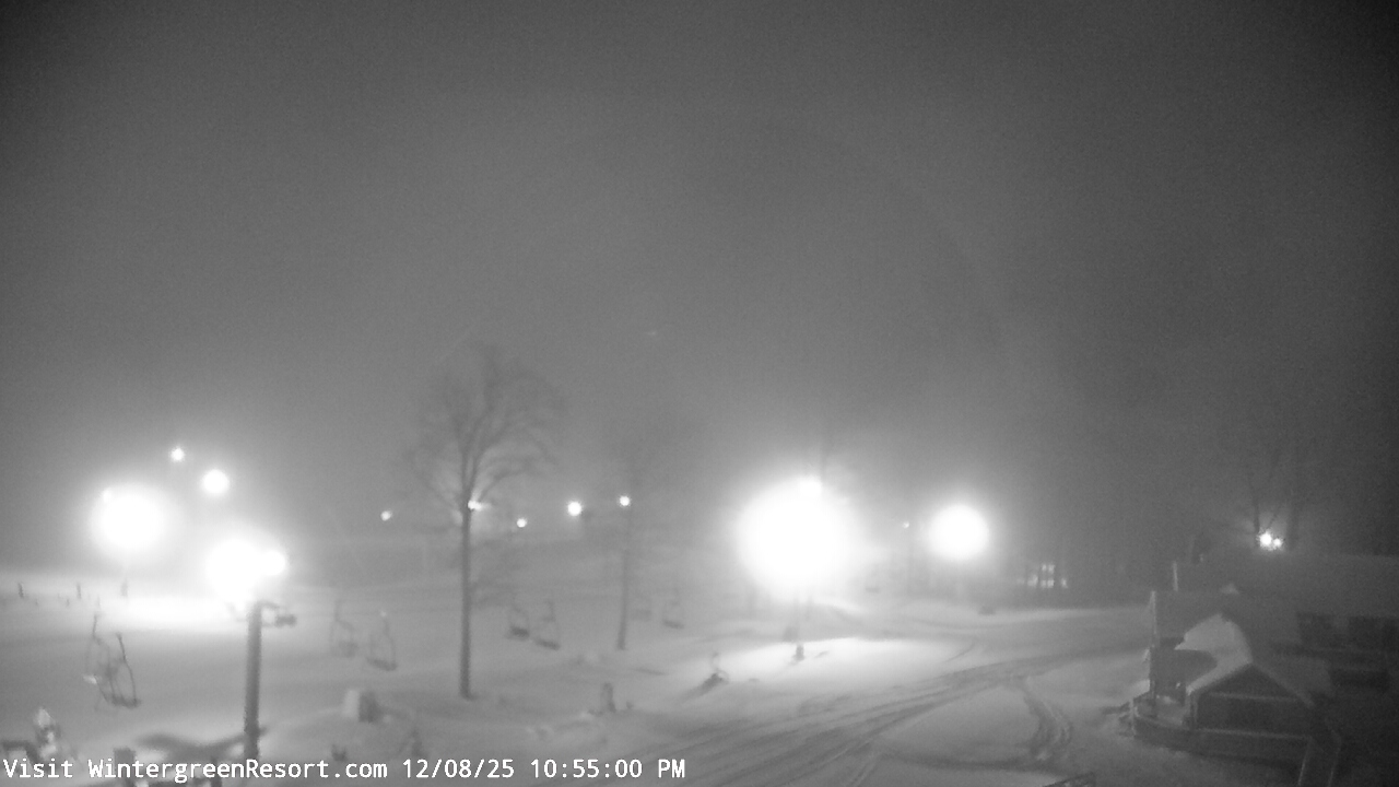 Thumbnail for current weather camera view from Wintergreen Mtn. at 3600 ft. elev. in Roseland, Virginia