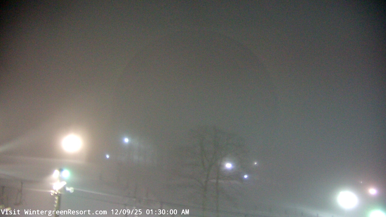 Thumbnail for current weather camera view from Wintergreen Mtn. at 3600 ft. elev. in Roseland, Virginia