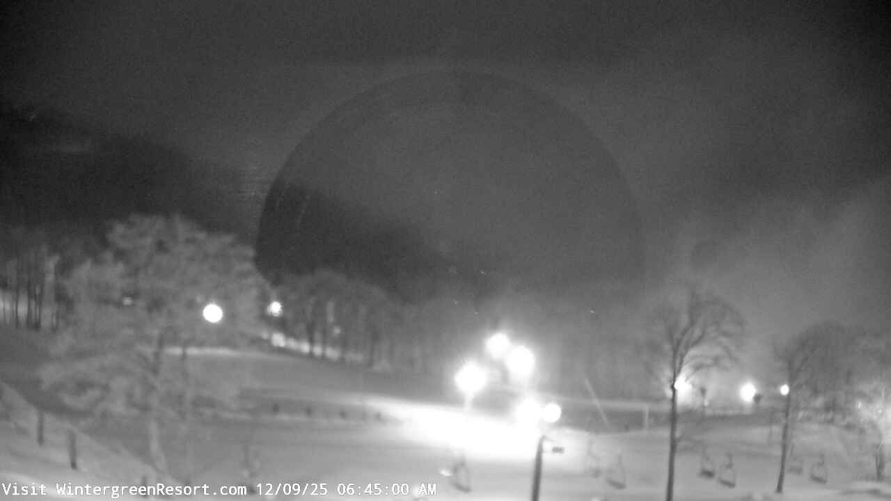 Thumbnail for current weather camera view from Wintergreen Mtn. at 3600 ft. elev. in Roseland, Virginia