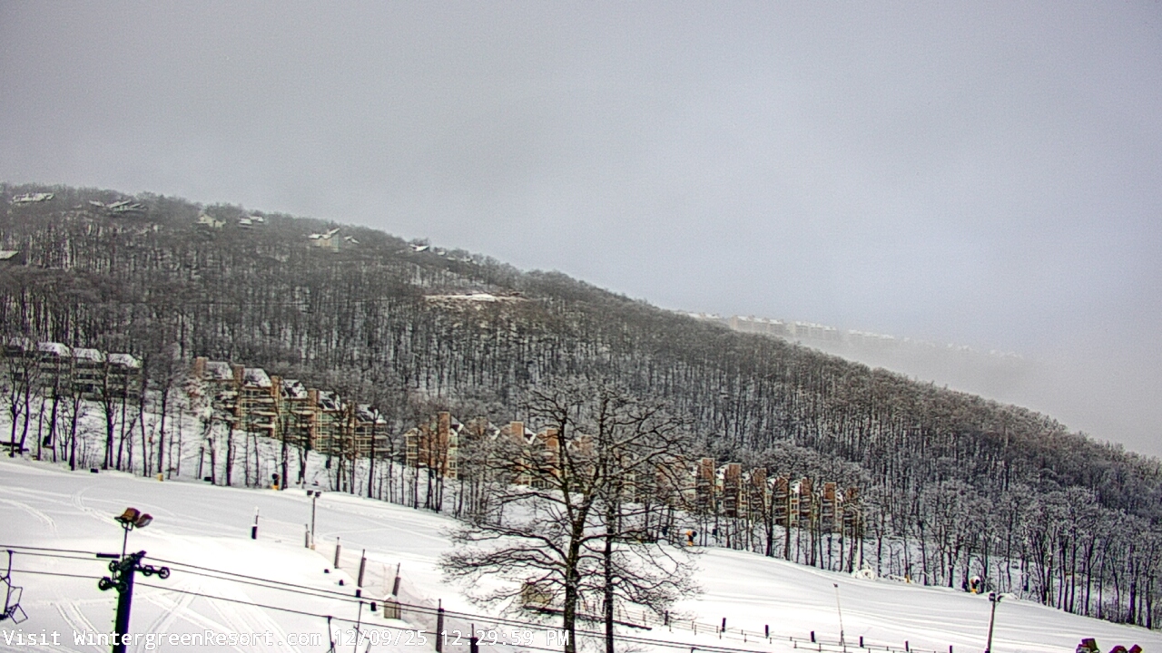 Thumbnail for current weather camera view from Wintergreen Mtn. at 3600 ft. elev. in Roseland, Virginia