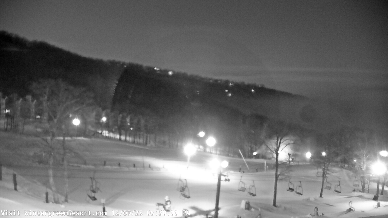 Thumbnail for current weather camera view from Wintergreen Mtn. at 3600 ft. elev. in Roseland, Virginia