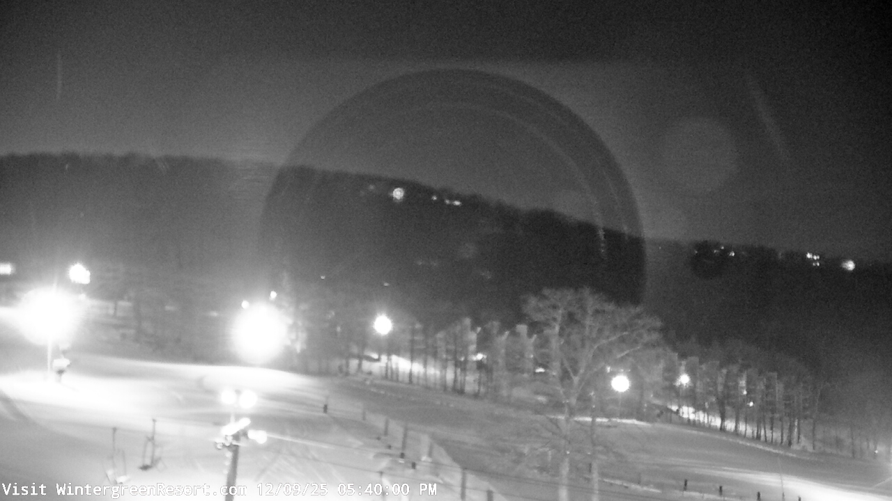 Thumbnail for current weather camera view from Wintergreen Mtn. at 3600 ft. elev. in Roseland, Virginia