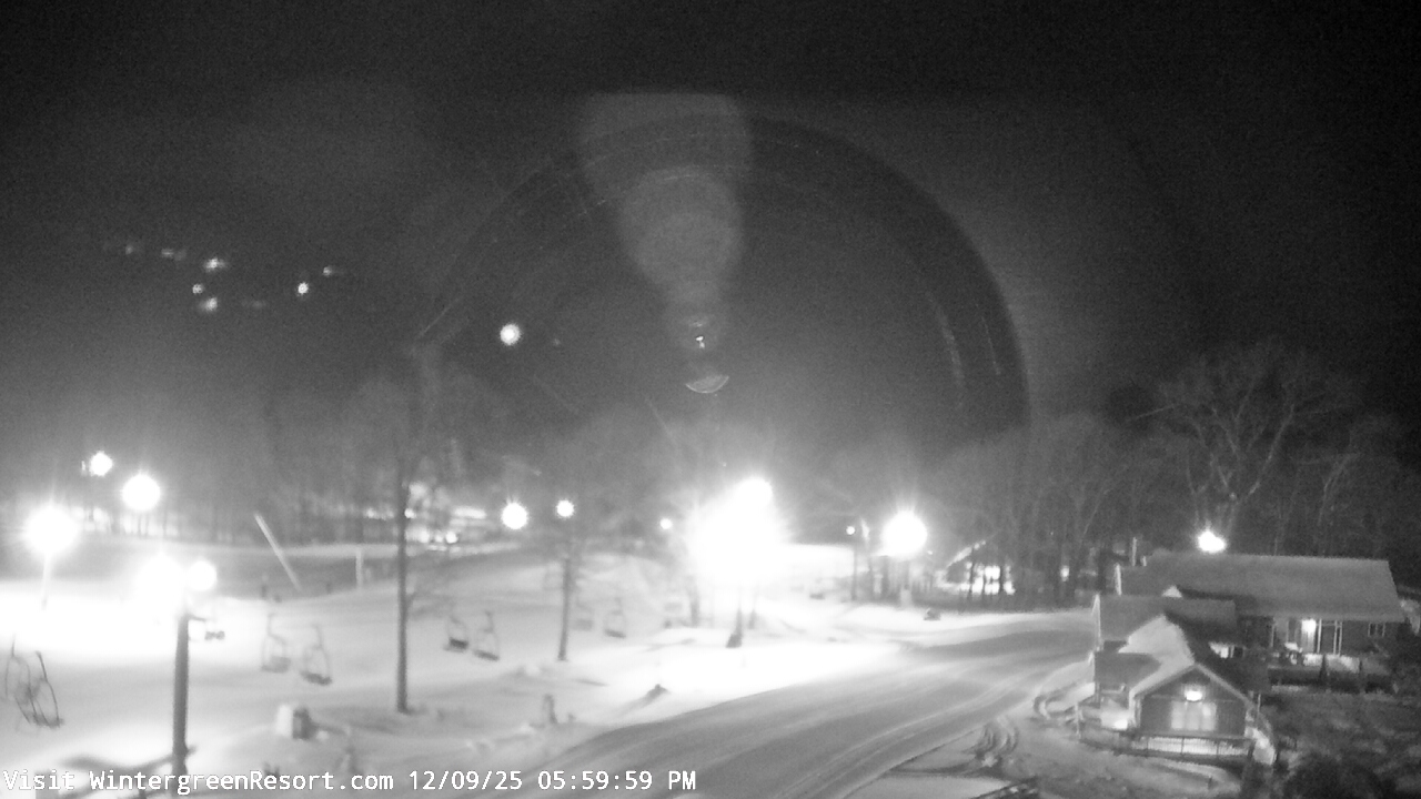 Thumbnail for current weather camera view from Wintergreen Mtn. at 3600 ft. elev. in Roseland, Virginia