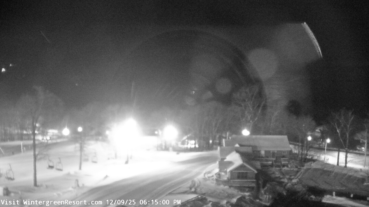 Thumbnail for current weather camera view from Wintergreen Mtn. at 3600 ft. elev. in Roseland, Virginia