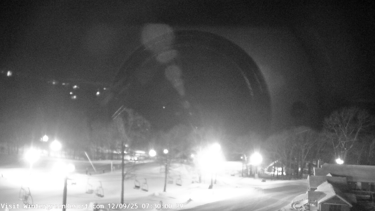 Thumbnail for current weather camera view from Wintergreen Mtn. at 3600 ft. elev. in Roseland, Virginia