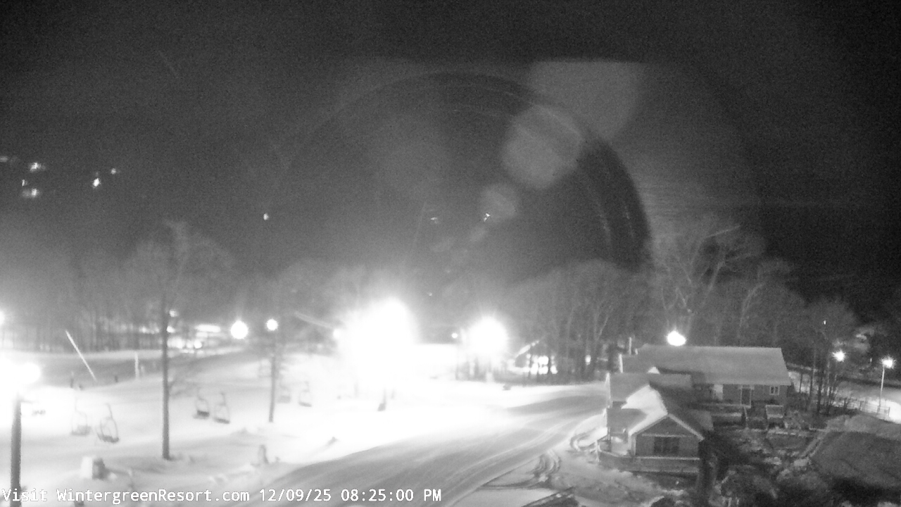 Thumbnail for current weather camera view from Wintergreen Mtn. at 3600 ft. elev. in Roseland, Virginia