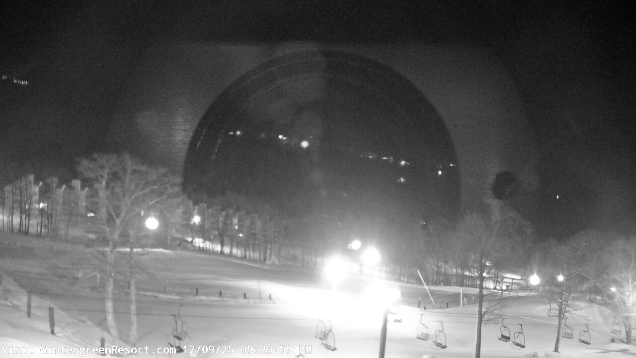 Thumbnail for current weather camera view from Wintergreen Mtn. at 3600 ft. elev. in Roseland, Virginia