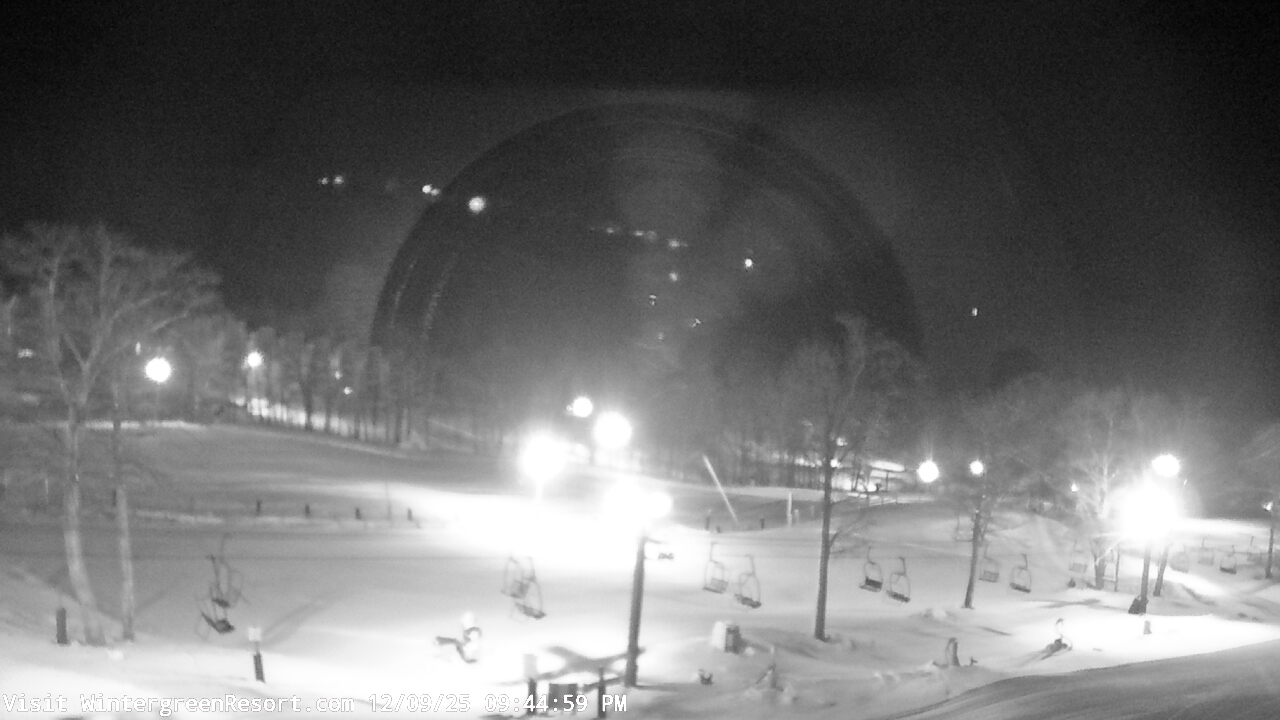 Thumbnail for current weather camera view from Wintergreen Mtn. at 3600 ft. elev. in Roseland, Virginia