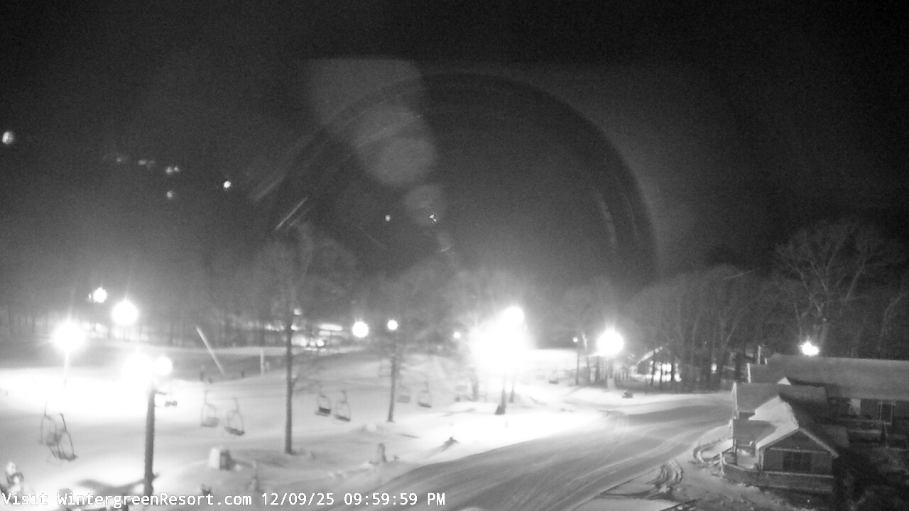 Thumbnail for current weather camera view from Wintergreen Mtn. at 3600 ft. elev. in Roseland, Virginia