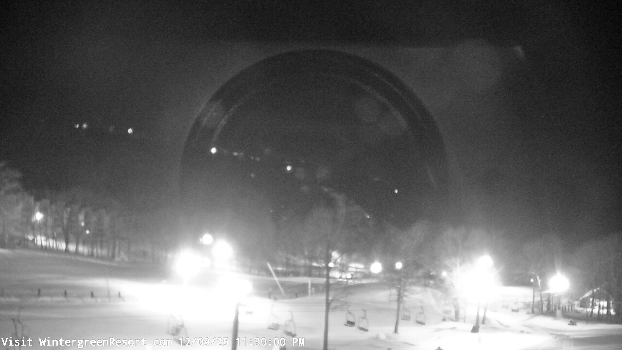 Thumbnail for current weather camera view from Wintergreen Mtn. at 3600 ft. elev. in Roseland, Virginia