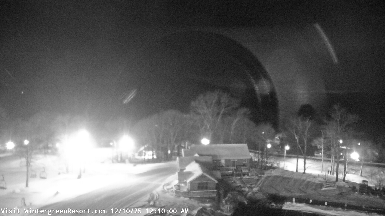 Thumbnail for current weather camera view from Wintergreen Mtn. at 3600 ft. elev. in Roseland, Virginia