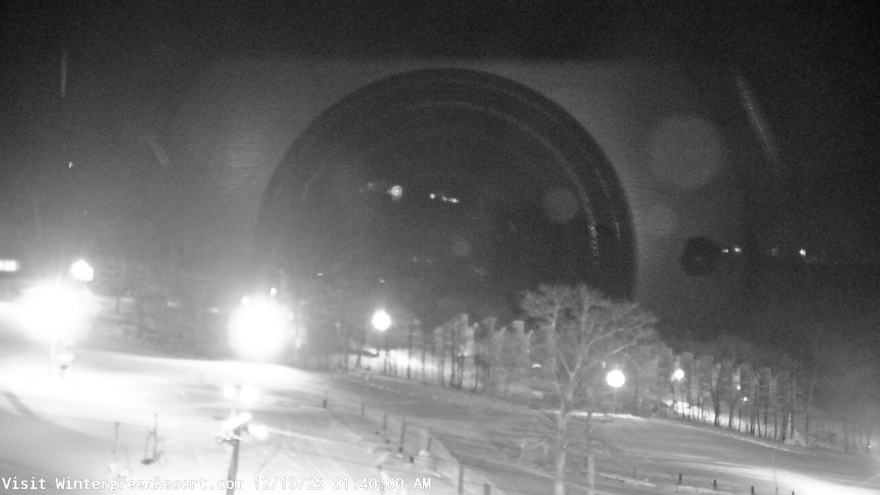 Thumbnail for current weather camera view from Wintergreen Mtn. at 3600 ft. elev. in Roseland, Virginia