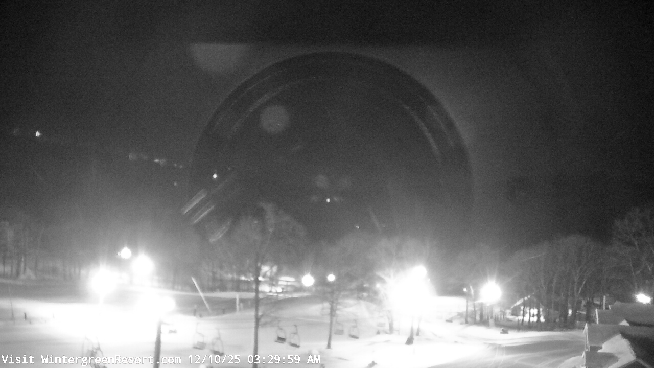 Thumbnail for current weather camera view from Wintergreen Mtn. at 3600 ft. elev. in Roseland, Virginia