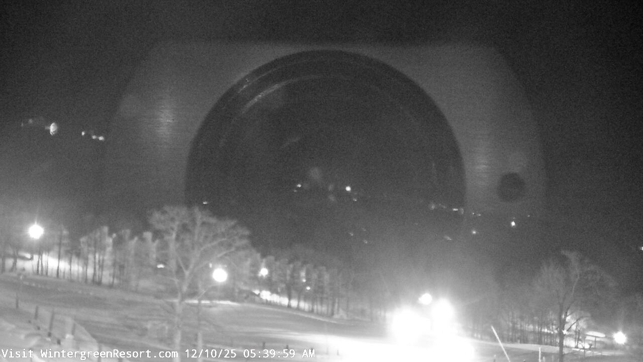 Thumbnail for current weather camera view from Wintergreen Mtn. at 3600 ft. elev. in Roseland, Virginia