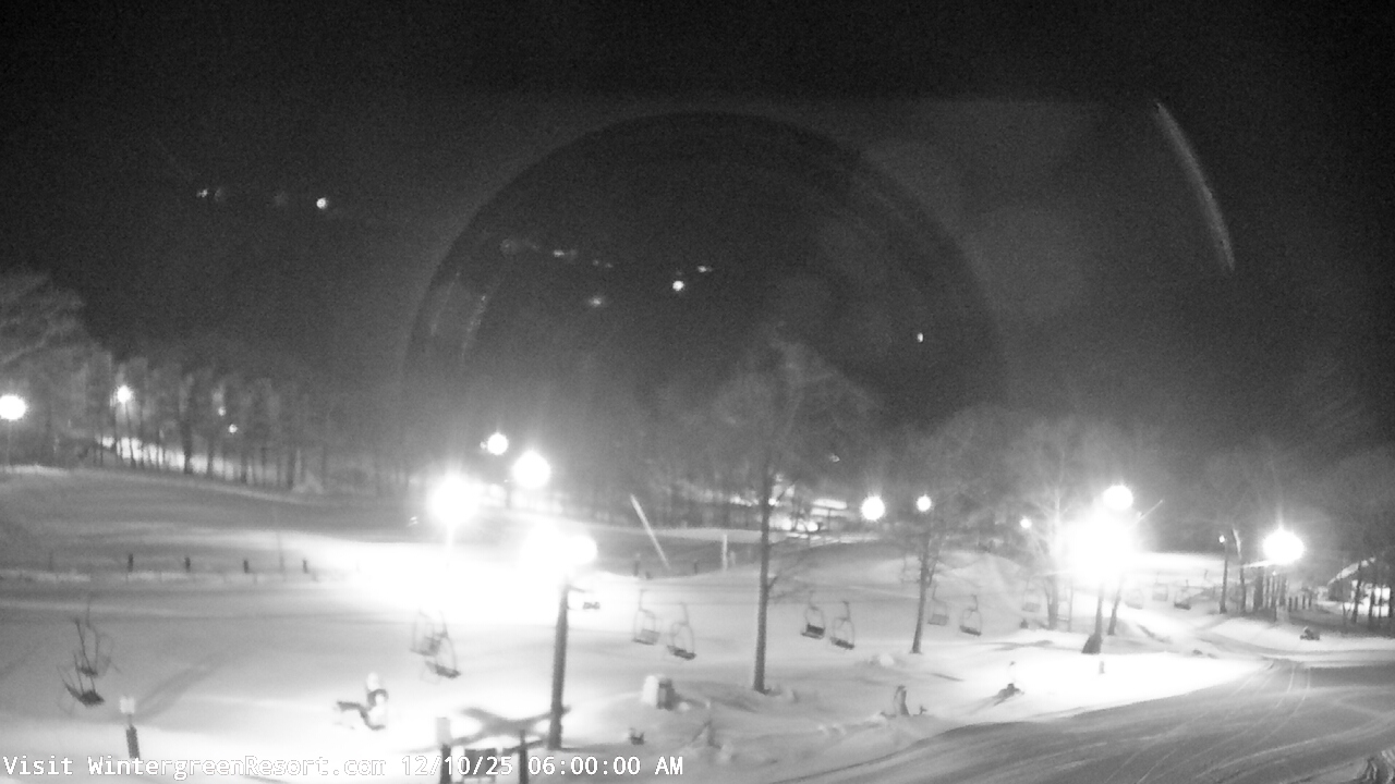 Thumbnail for current weather camera view from Wintergreen Mtn. at 3600 ft. elev. in Roseland, Virginia