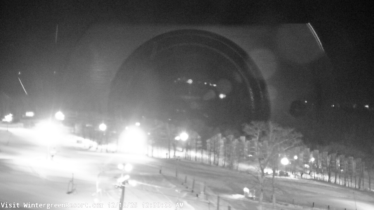 Thumbnail for current weather camera view from Wintergreen Mtn. at 3600 ft. elev. in Roseland, Virginia