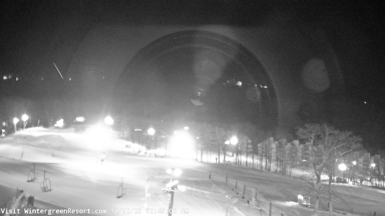 Thumbnail for current weather camera view from Wintergreen Mtn. at 3600 ft. elev. in Roseland, Virginia