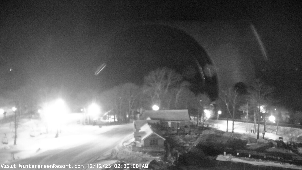 Thumbnail for current weather camera view from Wintergreen Mtn. at 3600 ft. elev. in Roseland, Virginia