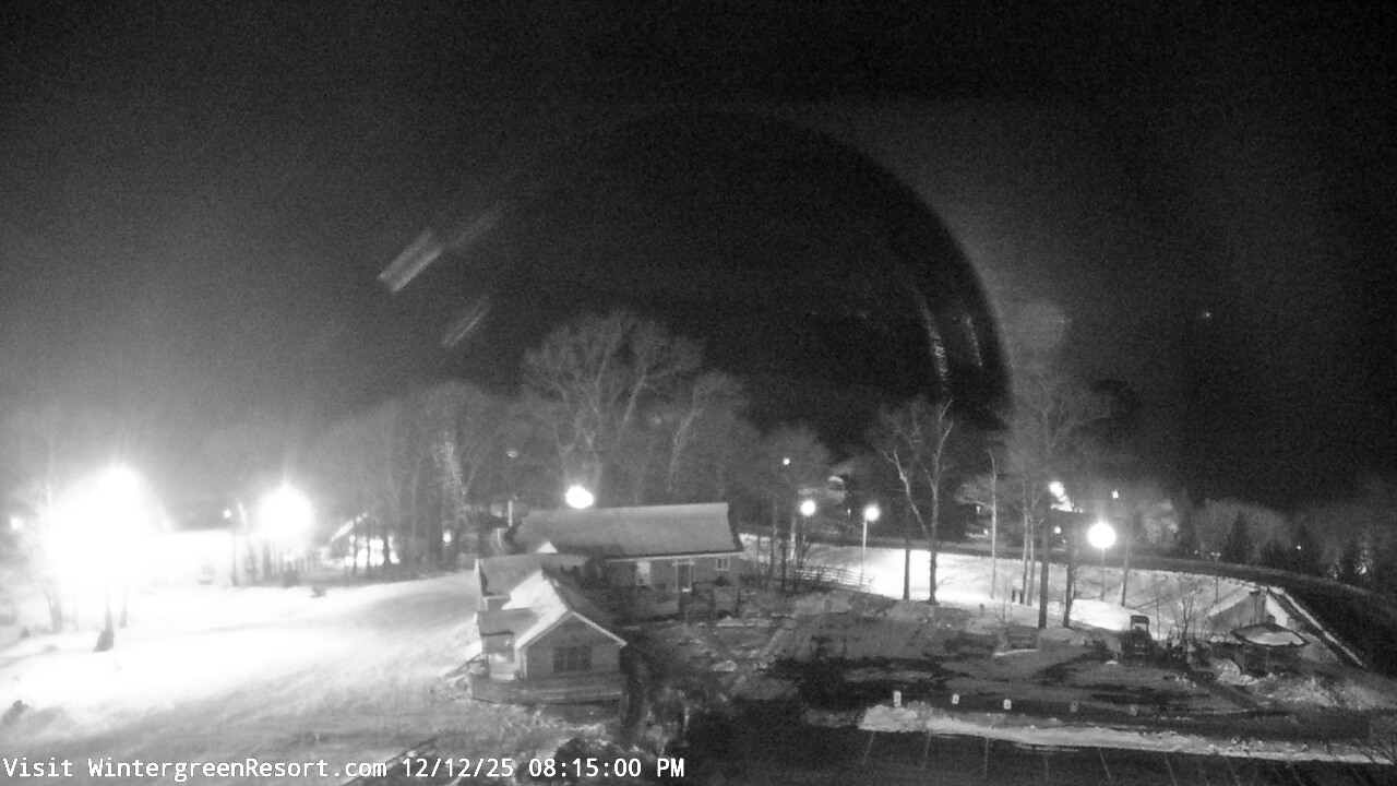 Thumbnail for current weather camera view from Wintergreen Mtn. at 3600 ft. elev. in Roseland, Virginia