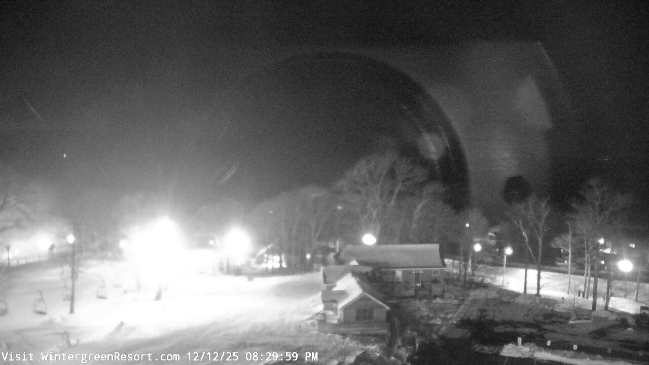 Thumbnail for current weather camera view from Wintergreen Mtn. at 3600 ft. elev. in Roseland, Virginia