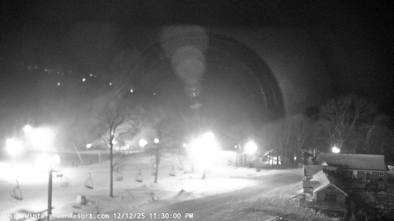 Thumbnail for current weather camera view from Wintergreen Mtn. at 3600 ft. elev. in Roseland, Virginia