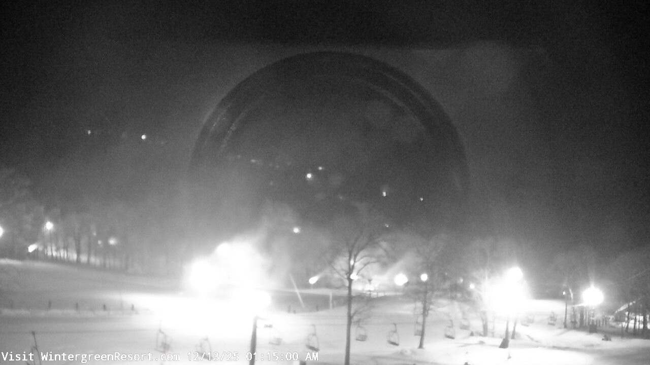 Thumbnail for current weather camera view from Wintergreen Mtn. at 3600 ft. elev. in Roseland, Virginia