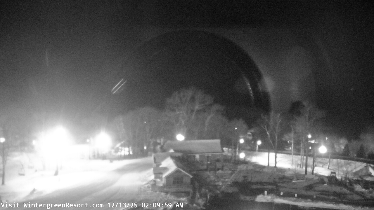 Thumbnail for current weather camera view from Wintergreen Mtn. at 3600 ft. elev. in Roseland, Virginia