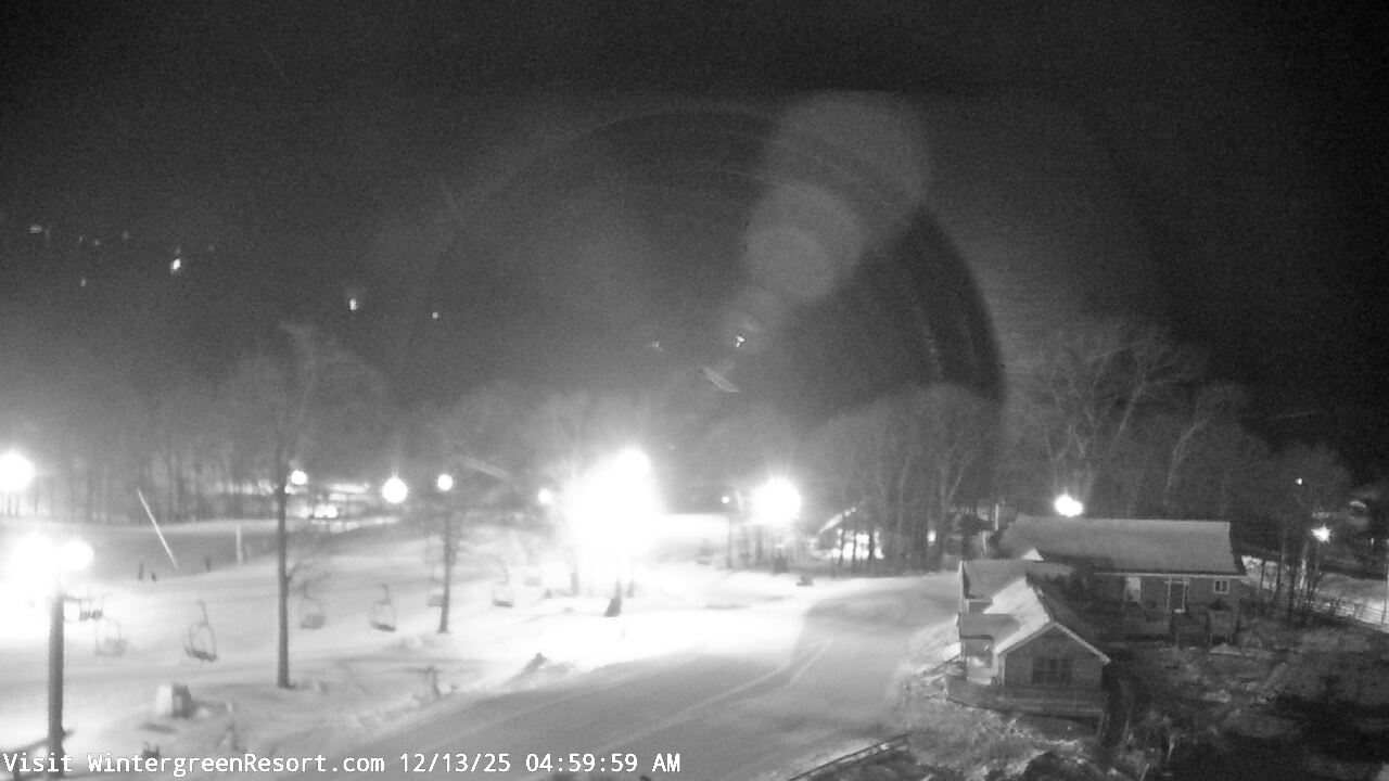 Thumbnail for current weather camera view from Wintergreen Mtn. at 3600 ft. elev. in Roseland, Virginia