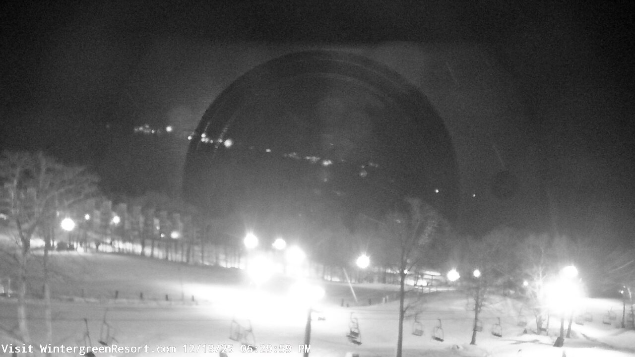 Thumbnail for current weather camera view from Wintergreen Mtn. at 3600 ft. elev. in Roseland, Virginia