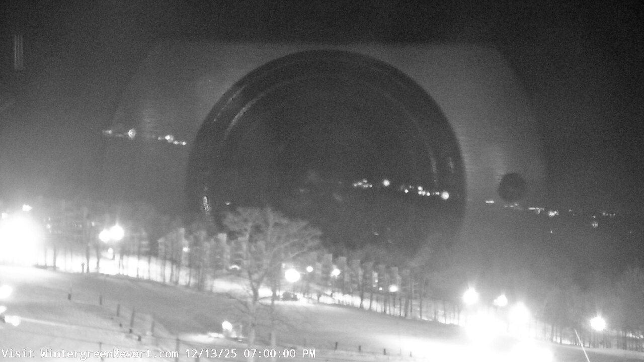 Thumbnail for current weather camera view from Wintergreen Mtn. at 3600 ft. elev. in Roseland, Virginia