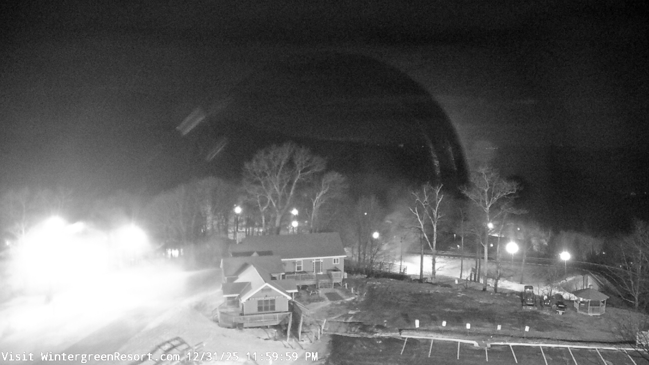 Thumbnail for current weather camera view from Wintergreen Mtn. at 3600 ft. elev. in Roseland, Virginia