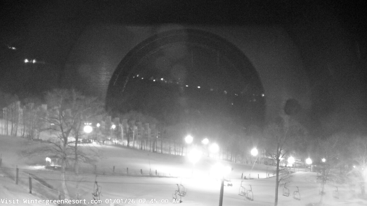 Thumbnail for current weather camera view from Wintergreen Mtn. at 3600 ft. elev. in Roseland, Virginia