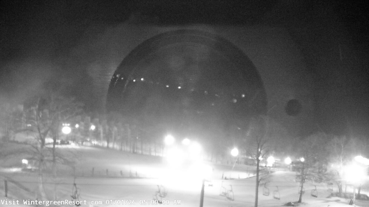 Thumbnail for current weather camera view from Wintergreen Mtn. at 3600 ft. elev. in Roseland, Virginia