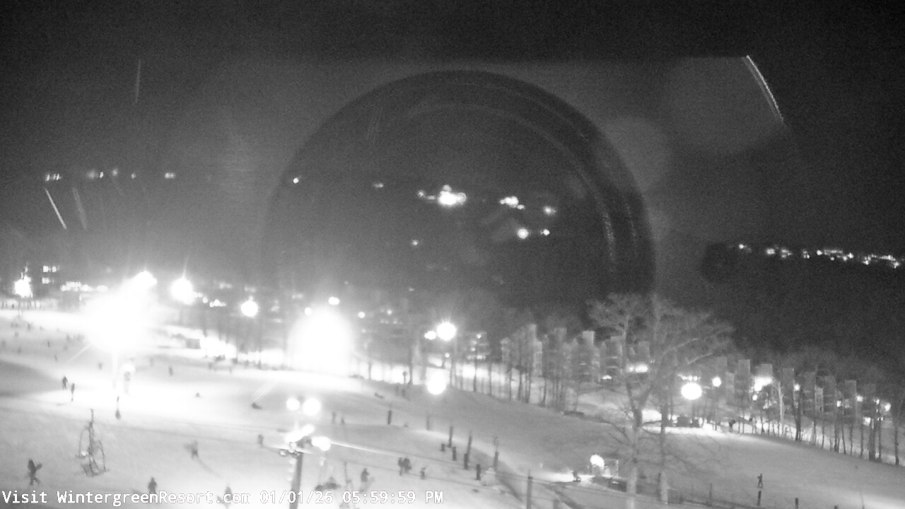 Thumbnail for current weather camera view from Wintergreen Mtn. at 3600 ft. elev. in Roseland, Virginia