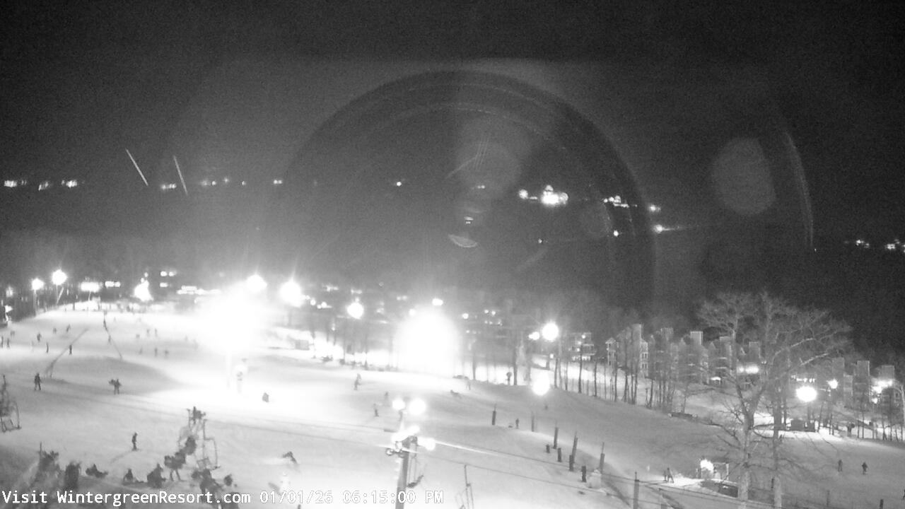 Thumbnail for current weather camera view from Wintergreen Mtn. at 3600 ft. elev. in Roseland, Virginia