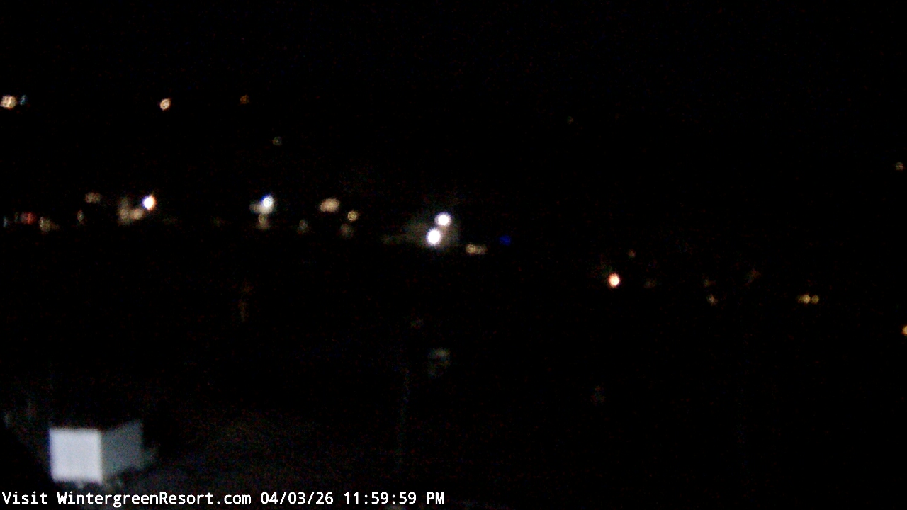 Thumbnail for current weather camera view from Wintergreen Mtn. at 3600 ft. elev. in Roseland, Virginia