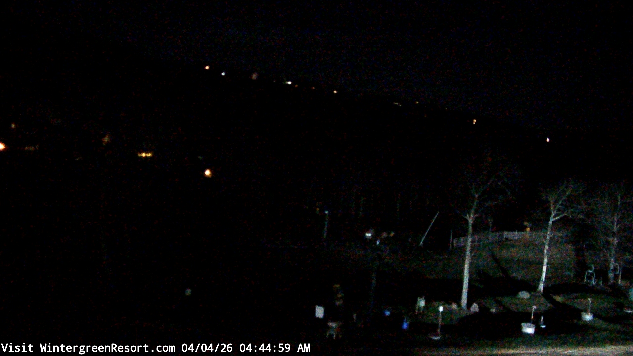 Thumbnail for current weather camera view from Wintergreen Mtn. at 3600 ft. elev. in Roseland, Virginia