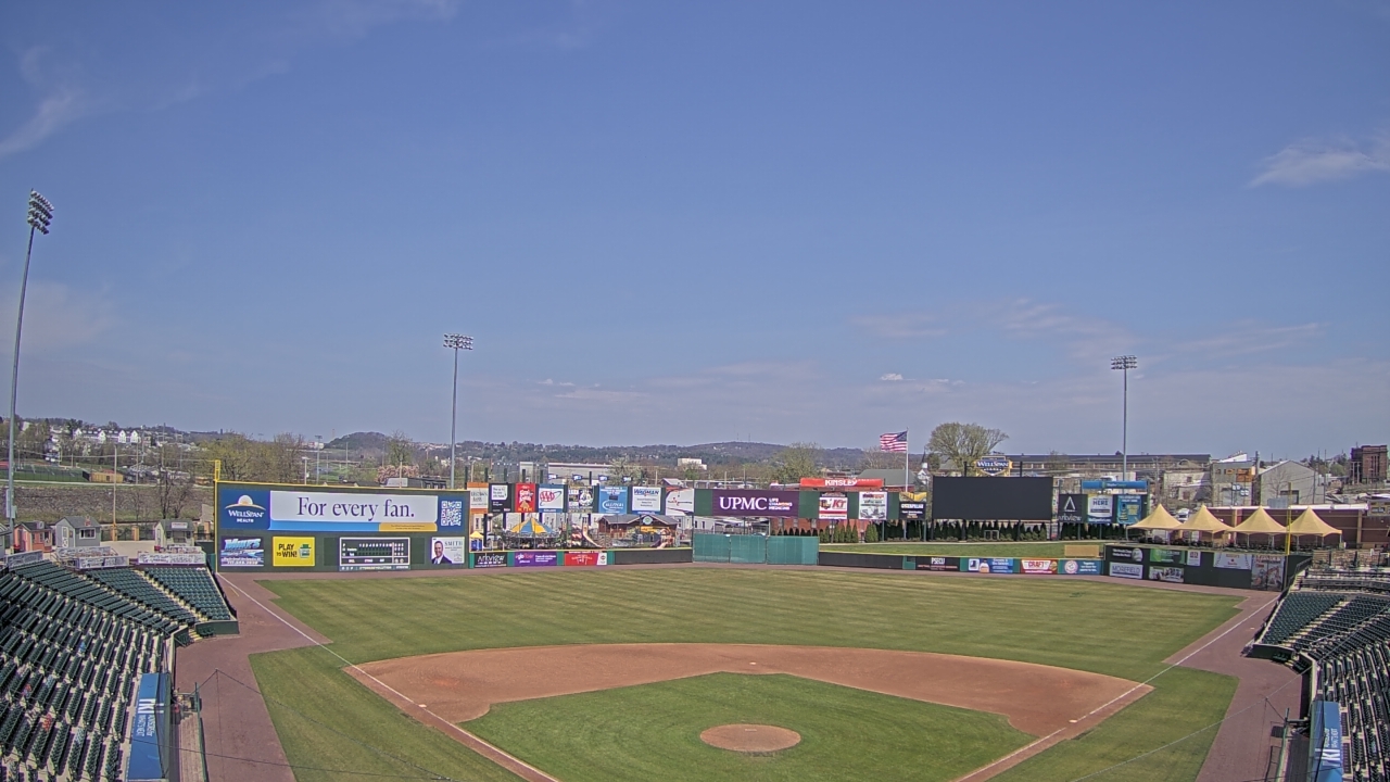 Thumbnail for current weather camera view from York Revolution in York, Pennsylvania